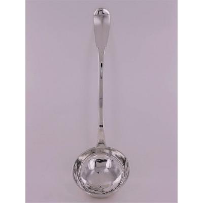 Ladle In Silver, Empire Period, Early 19th Century