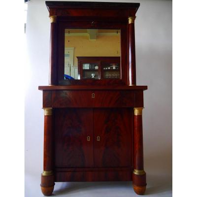 Bonheur Du Jour - Small Empire Style Secretary, 19th Century