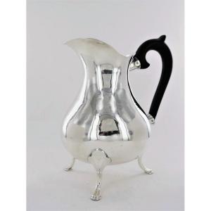 Silver Water Jug, Switzerland, 19th Century