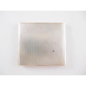 Case - Card Holder Or Cigarettes Holder In Silver, Early 20th Century