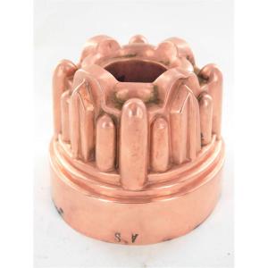 Copper Cake Or Jelly Mould, 19th Century