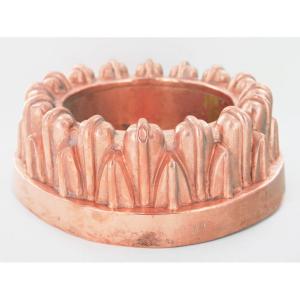 Copper Cookie Or Jelly Mold, 19th Century