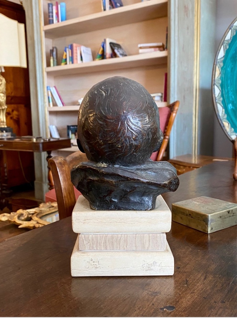 Scultura in bronzo — firmata Vincenzo Balestrieri (fine XIX – inizi XX secolo)-photo-3