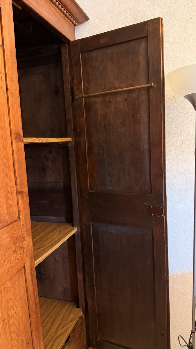 Armadio Antico in Legno di Gattice (Fine '800 / Inizio '900)-photo-2