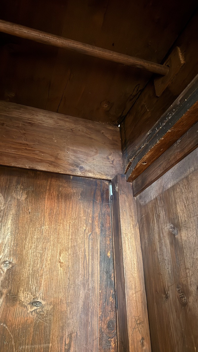 Armadio Antico in Legno di Gattice (Fine '800 / Inizio '900)-photo-3