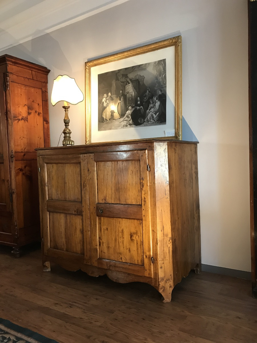 Credenza in legno di gattice – Siena, fine XVIII secolo-photo-4