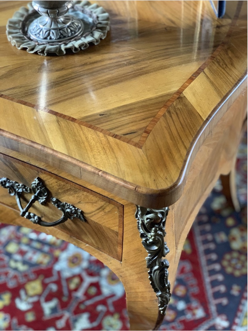 Scrivania francese in noce – Primi del ’900-photo-2