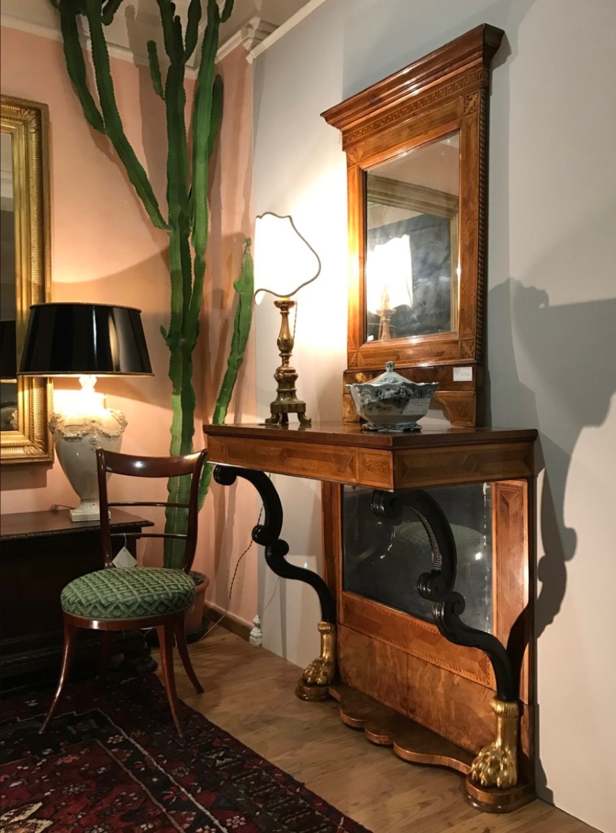 Consolle Biedermeier, XIX secolo