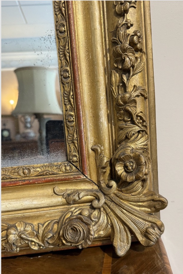 Specchiera francese del XIX secolo (Ottocento)-photo-2