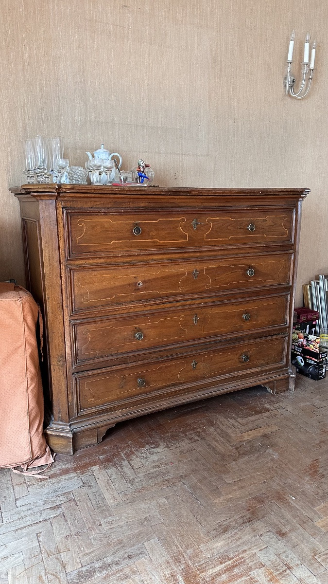 Canterano piemontese risalente alla fine del XVIII – inizio XIX secolo, realizzato in legno mas-photo-2