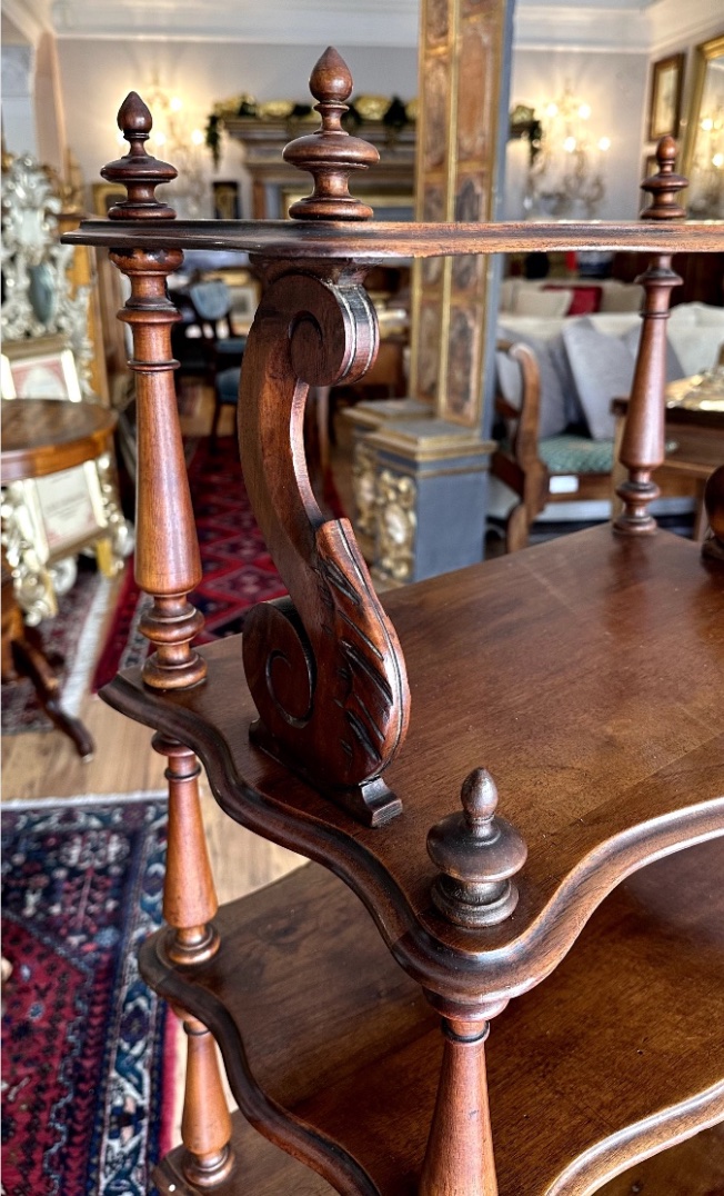 E'tagère in noce massello risalente alla fine dell’Ottocento-photo-3