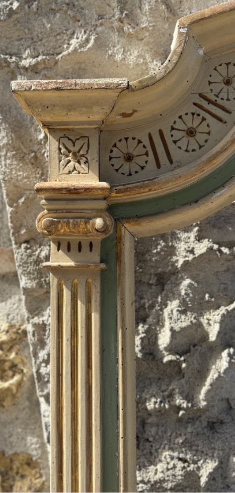 Cornice da specchiera in stile Luigi XVI-photo-2