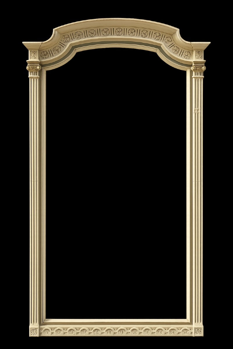 Cornice da specchiera in stile Luigi XVI