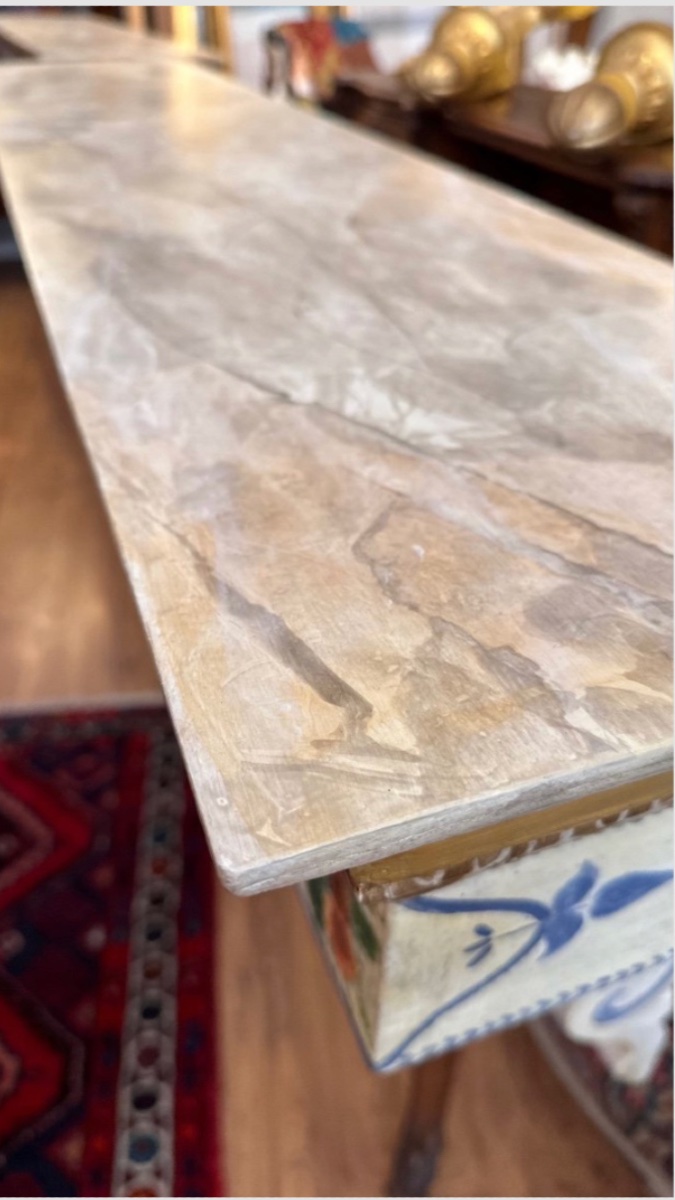 Coppia di consolle napoletane (fine XIX – inizi XX secolo)-photo-1