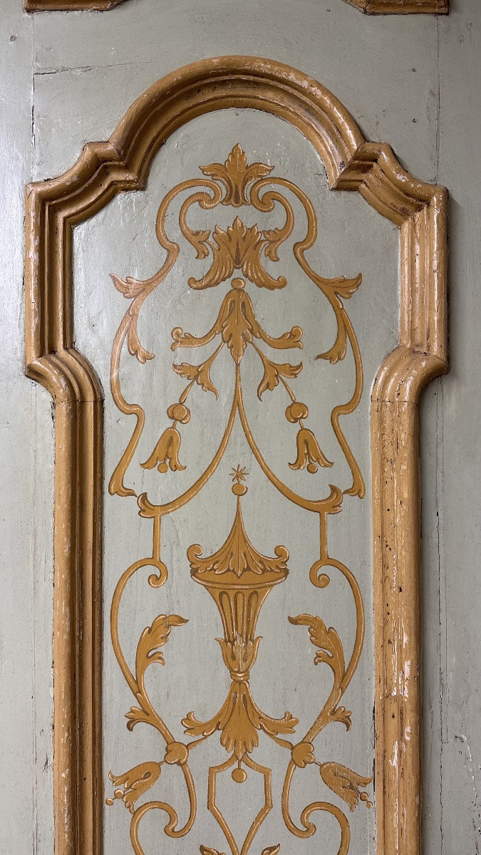 Porta antica con stipite e cardini originali, di provenienza napoletana, risalente al XVIII sec-photo-3