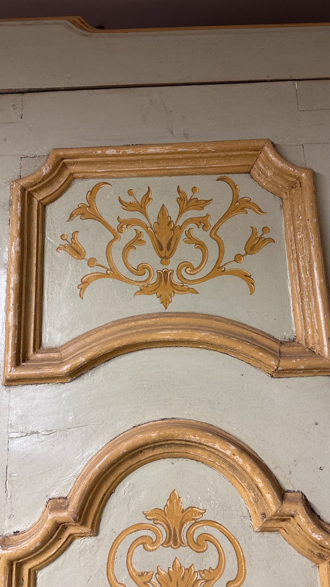 Porta antica con stipite e cardini originali, di provenienza napoletana, risalente al XVIII sec-photo-4