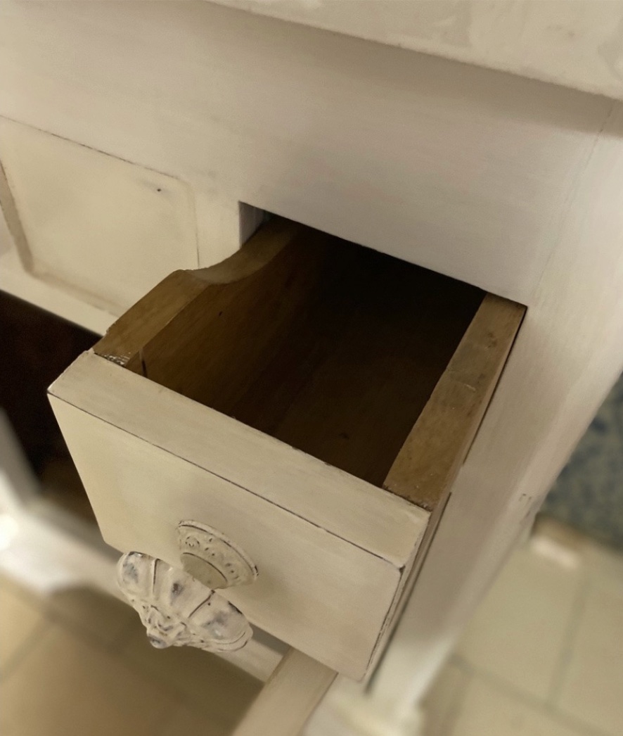 Mobiletto da bagno in stile Liberty, realizzato nei primi anni del ‘900 -photo-3