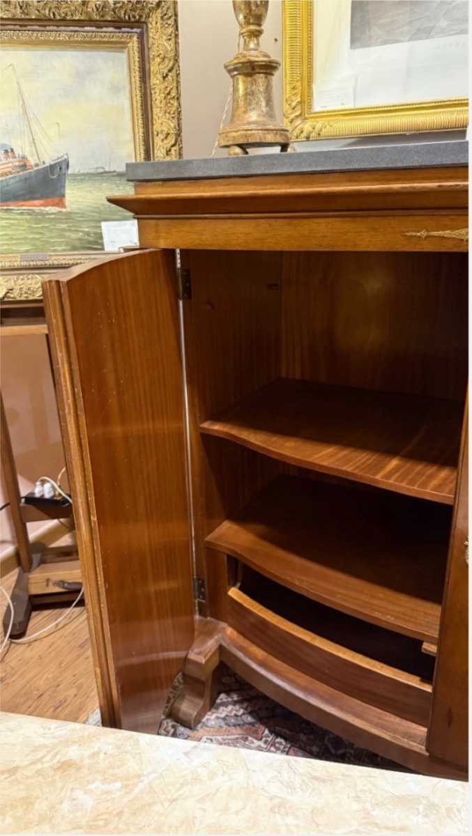 Elegante credenza Biedermeier della prima metà del XIX secolo-photo-1