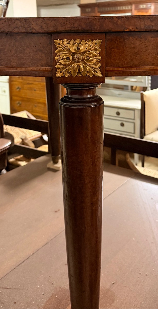 Tavolo ovale allungabile risalente alla fine del XIX secolo-photo-2