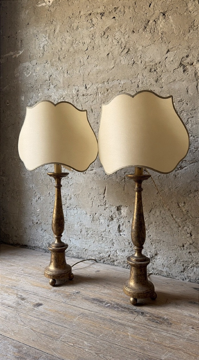 Coppia di candelieri toscani dei primi anni dell’800,