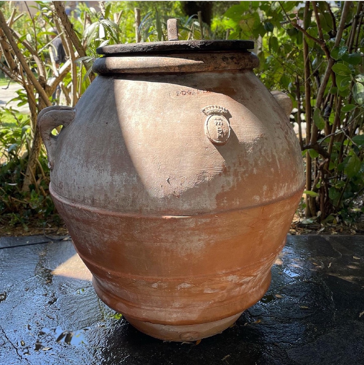 Orci toscani in terracotta risalenti al XIX secolo-photo-3