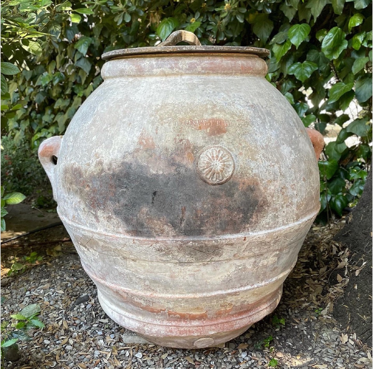 Orci toscani in terracotta risalenti al XIX secolo-photo-4