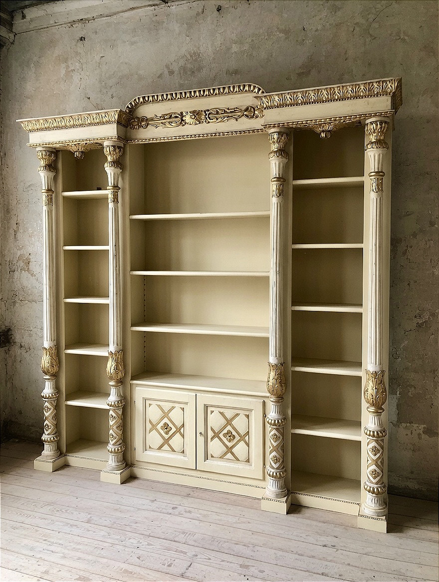 Libreria italiana risalente alla fine del XVIII secolo