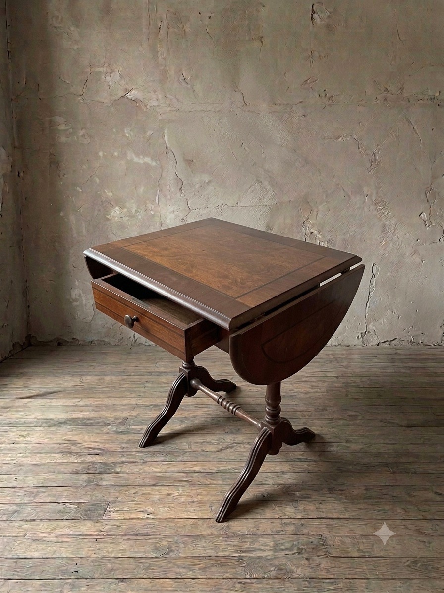 Tavolino da Salotto in Stile Inglese – XX Secolo