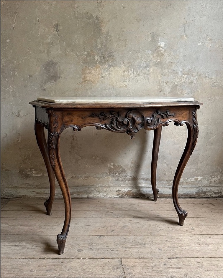 Tavolino toscano in stile Luigi Filippo, fine XIX secolo