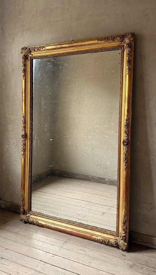Specchiera francese del XIX secolo