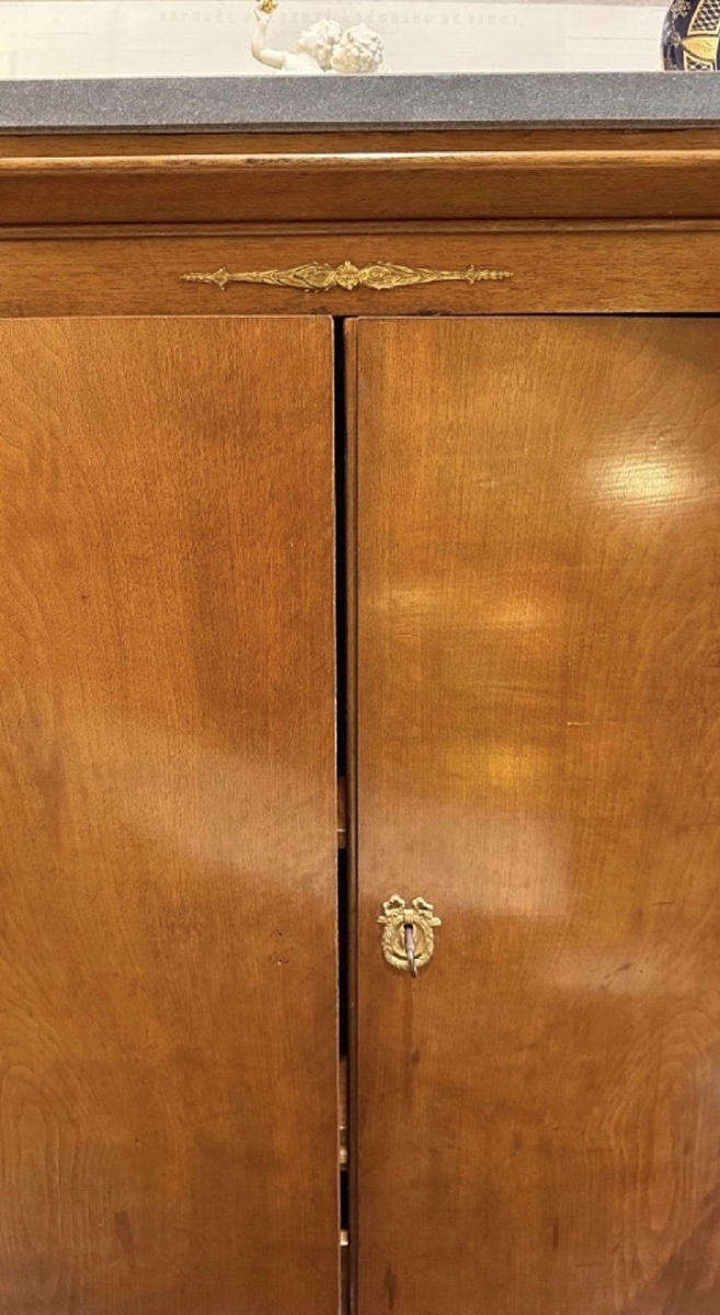 Credenza Biedermeier della prima metà del XIX secolo-photo-3