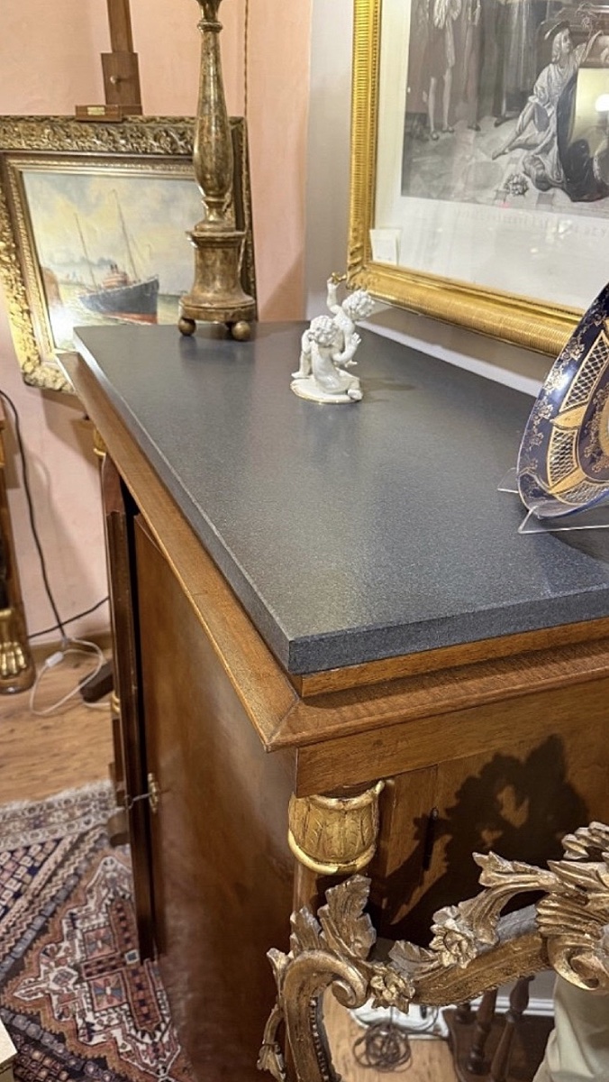 Credenza Biedermeier della prima metà del XIX secolo-photo-1