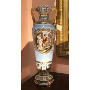 Coppia di vasi in porcellana Sevres (Nord Francia) periodo 1753/93