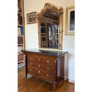 Cassettone Impero in noce – XIX secolo