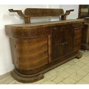 Credenza Art Déco in noce, anni ’30