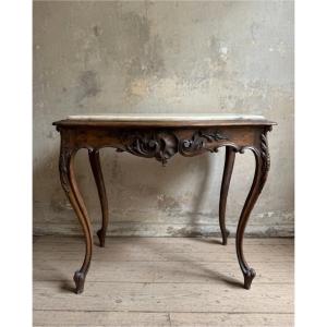 Tavolino toscano in stile Luigi Filippo, fine XIX secolo