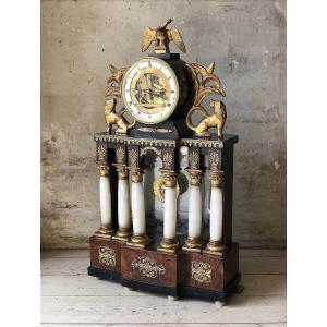 Orologio da tavolo Biedermeier, Vienna, circa 1830. 