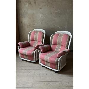 Poltrone modello 6170 prodotte da Giorgetti,