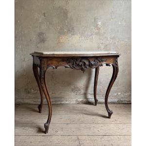 Tavolino toscano in stile Luigi Filippo, fine XIX secolo