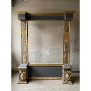 Colonne architettoniche barocche italiane del XVII secolo
