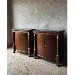 Credenza Biedermeier della prima metà del XIX secolo