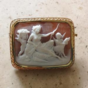 Cameo Mounted On A Brooch