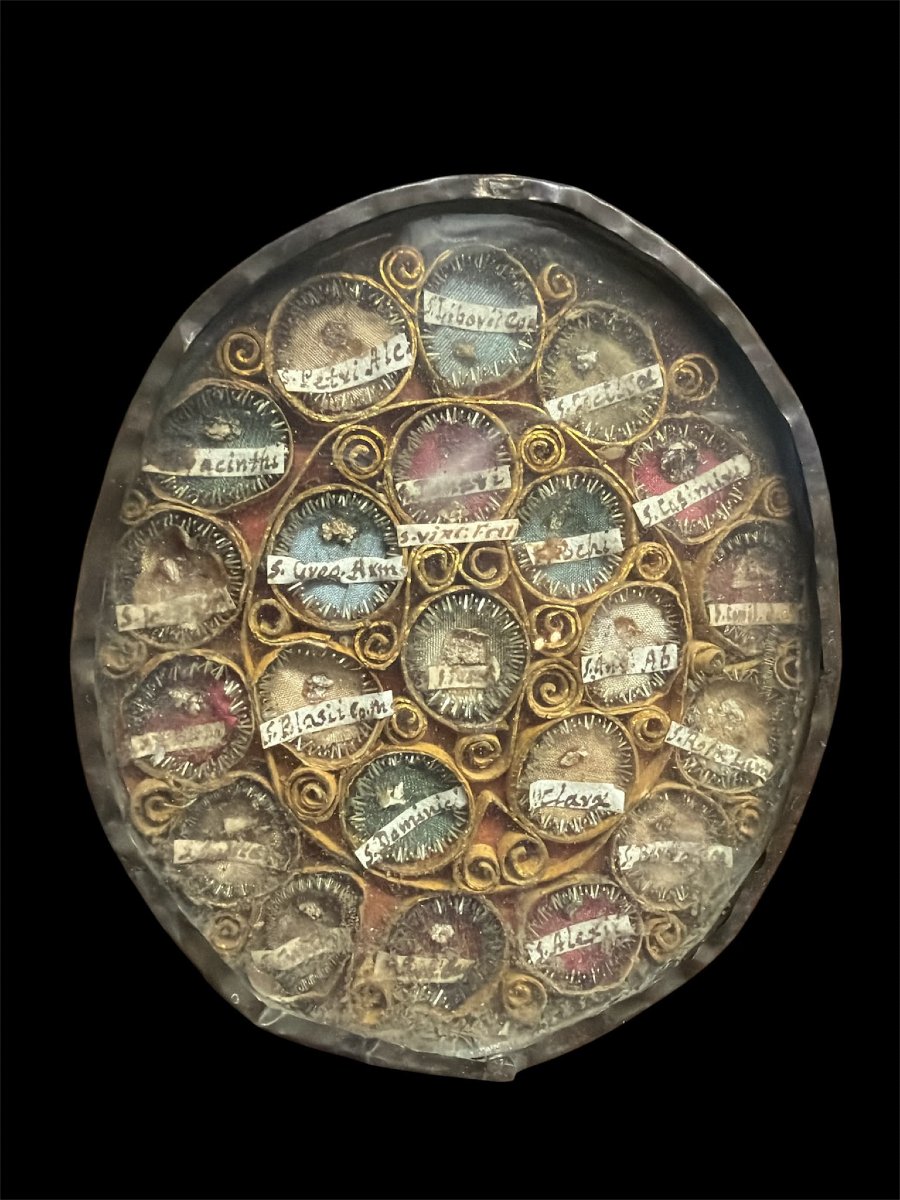 Reliquiario multiplo con reliquie di Santi – XVIII-XIX secolo