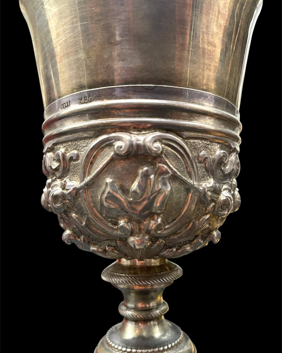Calice liturgico in argento 800 – Napoli, fine XIX secolo-photo-2