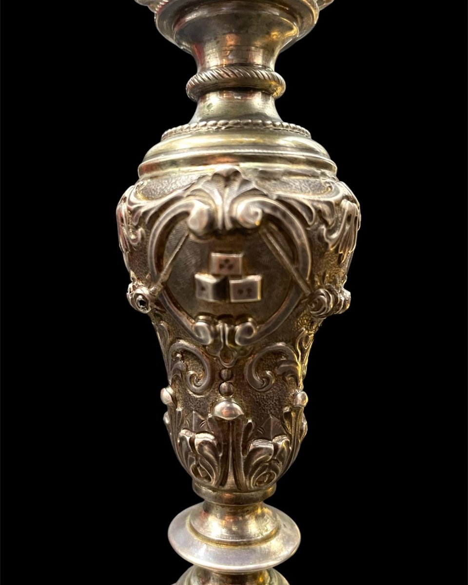 Calice liturgico in argento 800 – Napoli, fine XIX secolo-photo-1