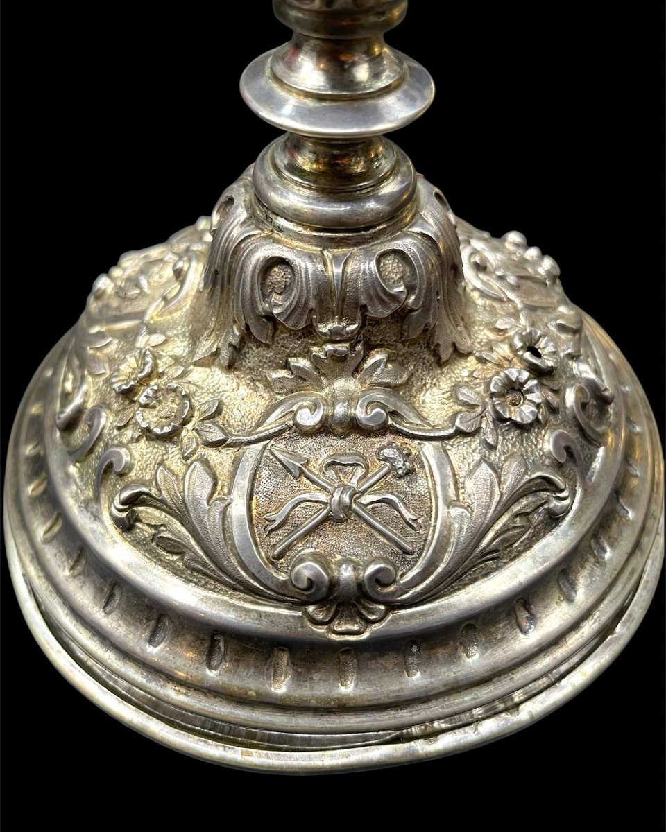 Calice liturgico in argento 800 – Napoli, fine XIX secolo-photo-5