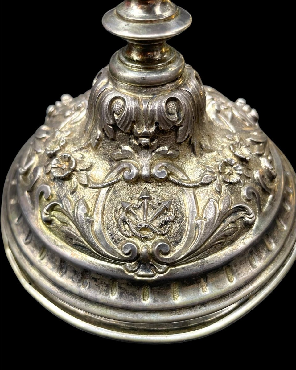 Calice liturgico in argento 800 – Napoli, fine XIX secolo-photo-6