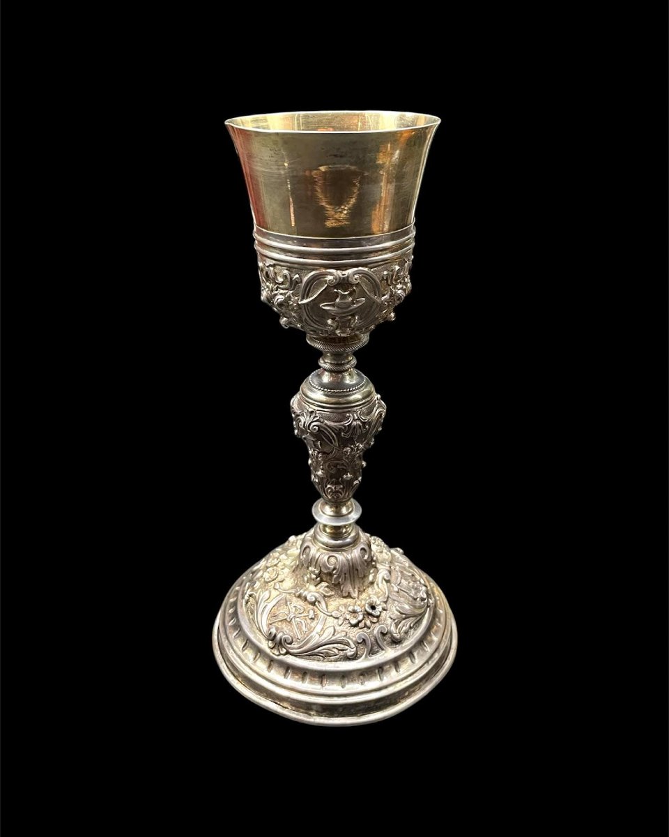 Calice liturgico in argento 800 – Napoli, fine XIX secolo