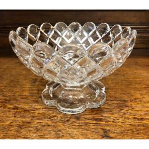 Crystal Fruit Bowl, Baccarat, Early 20th Century