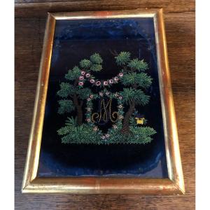 Beaded Tapestry, 19th Century